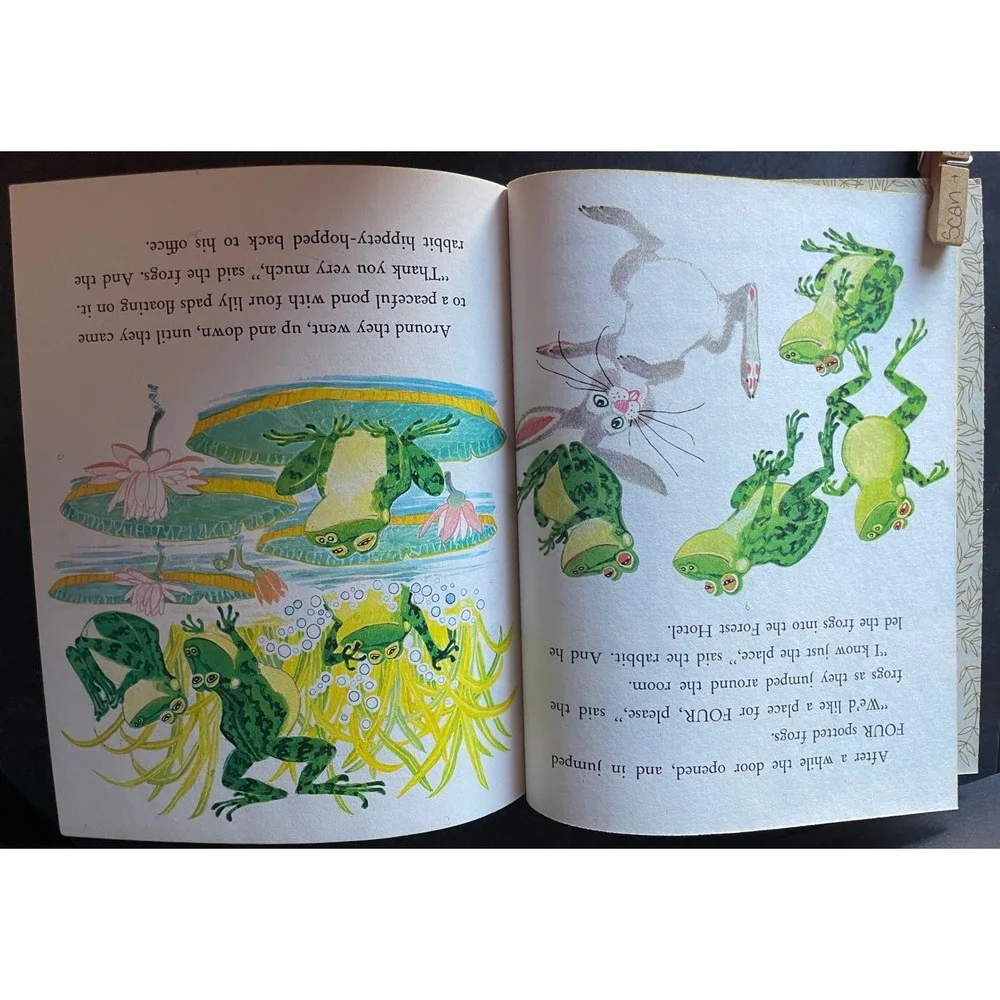 Forest Hotel Counting Story Little Golden Book 1977 Steincrohn Davis